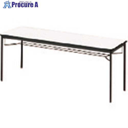 PLUS 660208)YB2 会議テーブル YB-620 WS/BK YB-620 WS 1台 ■▼211-3645 【送料都度見積】