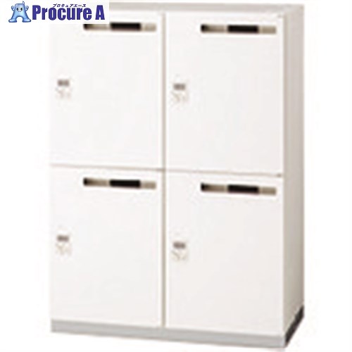 PLUS 648199)L6 ロッカー L6-G105L-4MD W4 L6-G105L-4MD W4 1台 ■▼211-9389 【送料都度見積】