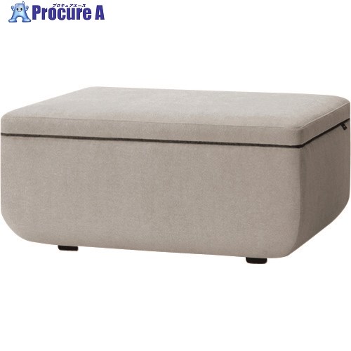 プラス 51496)WFソファ 1人掛ワイド背なし LS-WFS04S CLG LS-WFS04S CLG 1台 ■▼211-9752【代引決済不可】【送料都度見積】