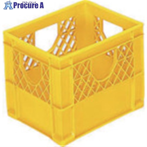 サンコー 飲料輸送用容器 201932 ピュアクレート12P-3(ゲーブルトップパック1L×12本用) 黄 201932YE00 Y 1個 ■▼217-5326【代引決済不可】【送料都度見積】