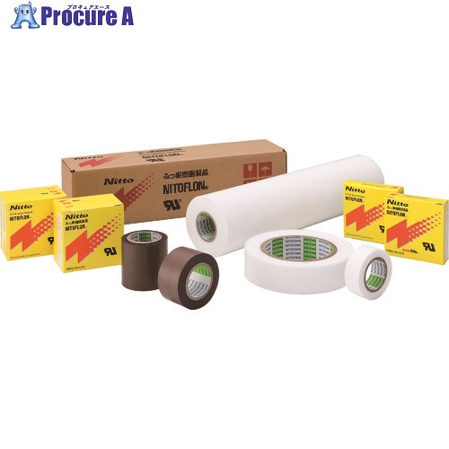 日東 ふっ素樹脂テープ ニトフロンテープ(非粘着) No.902UL 0.08mm×30mm×10m 902X08X30 30巻 ■▼220-5748【代引決済不可】【送料都度見積】