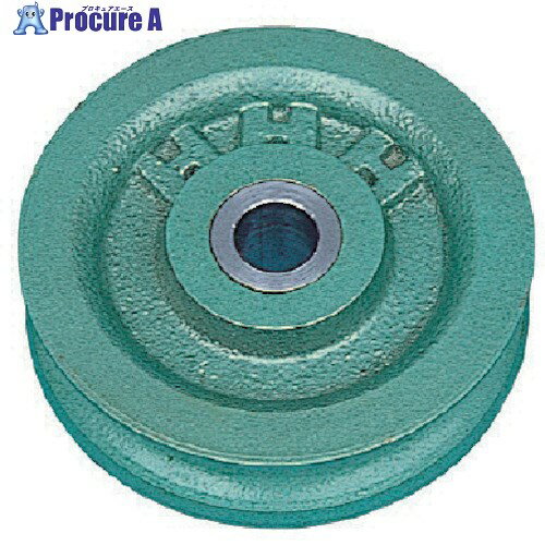 HHH 強力型滑車用シーブ 125mm K-125 1個 ■▼808-7035 【送料都度見積】