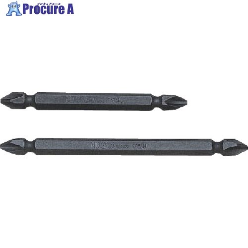 Ko-ken 両頭プラスビット 対辺No.3 123PG.65-3(13) 1個 ■▼811-7413【代引決済不可】【送料都度見積】