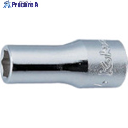 Ko-ken セミディープソケット 差込角6.35mm 対辺4mm 2300X-4 1個 ■▼811-7585 【送料都度見積】