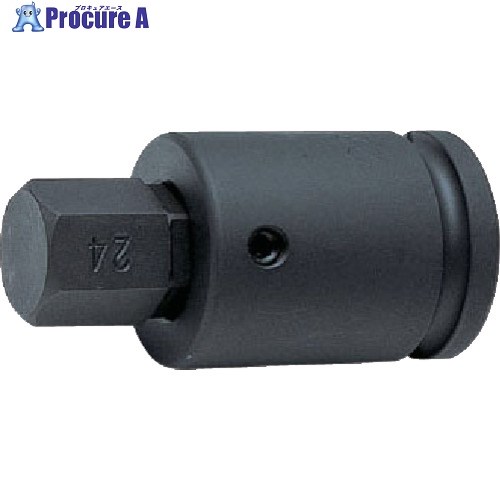 Ko-ken インパクトビットソケット 差込角19mm 対辺19mm 16107.22-19 1個 ■▼812-0918 【送料都度見積】