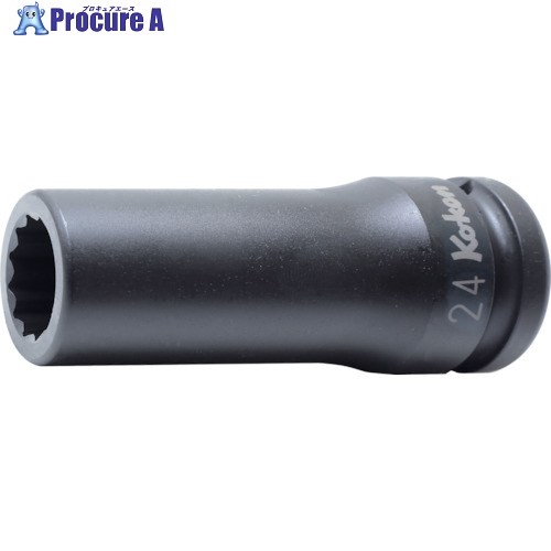 Ko-ken 12角インパクトディープソケット 差込角19mm 対辺28mm 16305M-28 1個 ■▼812-1008 【送料都度見..
