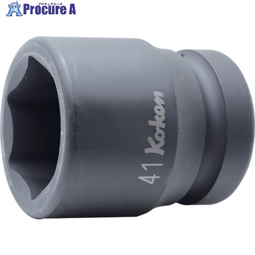 Ko-ken インパクト6角ソケット(薄肉) 38mm 18401M-38 1個 ■▼812-1473 【送料都度見積】