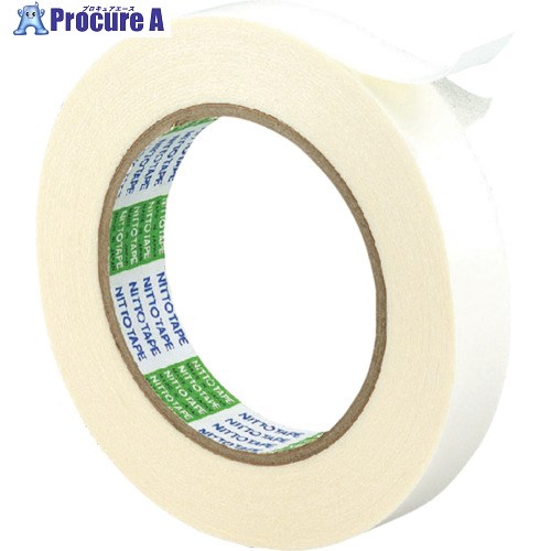 日東 ウレタンフォーム貼り合わせ用両面テープ No.501L 25mm×20m ホワイト 501L-25X20 48巻 ■▼816-0307 【送料都度見積】