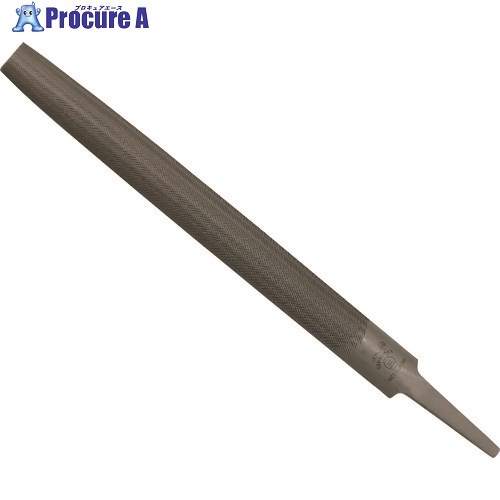 ツボサン 鉄工ヤスリ 400mm 半丸 細目 HA400-03 1本 ■▼852-8061【代引決済不可】【送料都度見積】