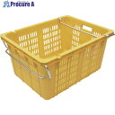 RISU メッシュコンテナ 129273 プラスケットM-30持手付72L 黄 NO-M-30 Y(トッテカナグツキ)(イエロー) 1個 ■▼868-7073【...