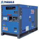 Denyo 防音型ディーゼルエンジン発電機 12.5/15kVA(50/60Hz) DCA-15LSK 1台 ■▼462-5609 ※車上渡し
