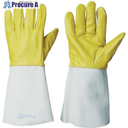 シモン 溶接用革手袋 122AP フリー 5本指タイプ 4140060 1双 ▼819-2983【代引決済不可】のサムネイル