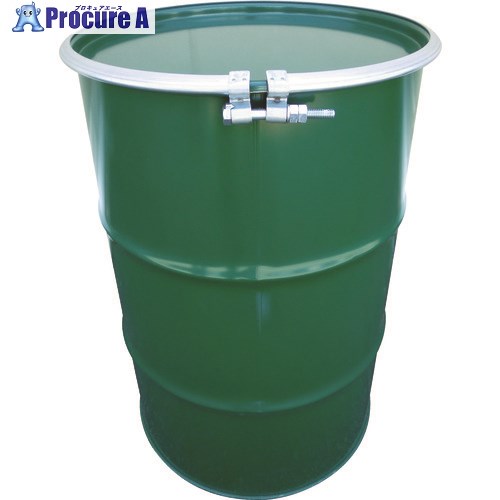 JFE 鋼製ドラム缶 オープンタイプ ボルトバンド式 200L KD-200BST 1本 ■▼452-8794【代引決済不可】※車上渡しのサムネイル