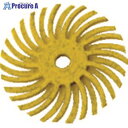 3M ラジアル・ブリッスルディスク #80相当 黄 25.4mm BR DISC 80 1X1/8 24個 ▼311-1172