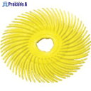 3M ラジアル・ブリッスルディスク #80相当 黄 50.8mm BR DISC 80 2X3/8 40枚 ▼485-9111