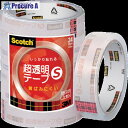 3M スコッチ 超透明テープS 24mmX35m 5巻入シュリンクパック BK-24N 1Pk ▼495-5757【代引決済不可】