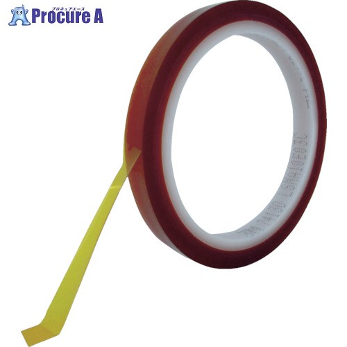 3M ポリイミド耐熱マスキングテープ 19mmX33m 7413D 19 1巻 ▼790-1801