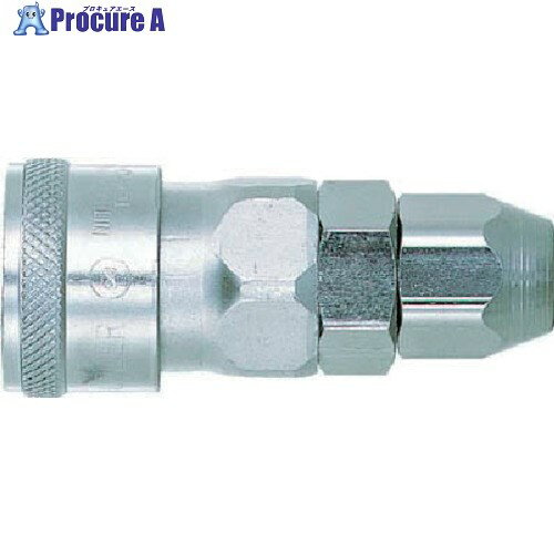 日東 金属カップリング ナットカプラ 鋼鉄製 相手側ホースサイズ11.0×16.0mm(04107) 110SN STEEL NBR 1個 ▼113-3349【代引決済不可】 ●KO521