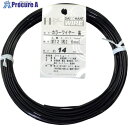 DAIDOHANT カラーワイヤー 黒 #12(2.6mm)x14m 10155850 1巻 ▼122-8393