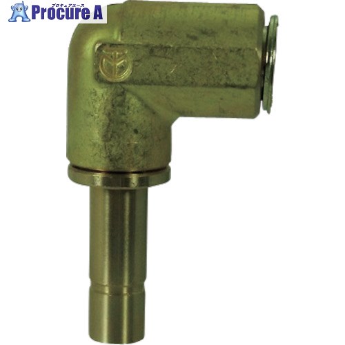 チヨダ 冷却水配管用タッチコネクターフジVタイプエルコネクター(金属) 10mm 10-00LCB-V 1個 ▼129-4023