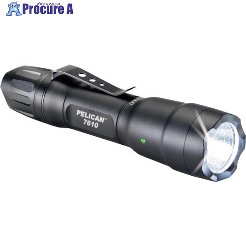 PELICAN タクティカルLEDライト 7610 076100-0000-110 1個 ▼251-3073