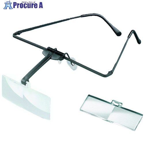 エッシェンバッハ ワークルーペフレームタイプ1.7倍 2.5倍 1644-502 1個 ▼292-1791【代引決済不可】