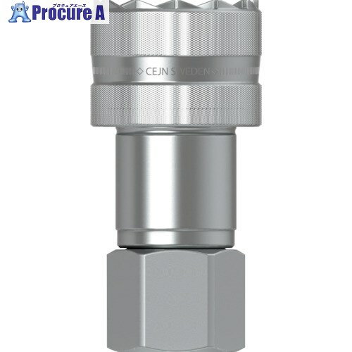 CEJN シリーズ232 スクリュータイプカップリング ティースロック付 呼径6.3mm NPT1...