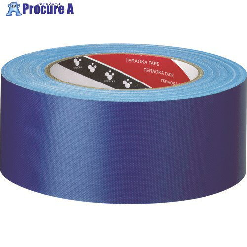 TERAOKA カラーオリーブテープ NO.145 青 50mm×25M 145 B-50X25 1巻 ▼419-5949【代引決済不可】 その1