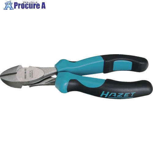 HAZET 強力ニッパ(エルゴノミックハンドル) 1802M-22 1丁 ▼584-3952【代引決済不可】