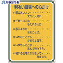 緑十字 安全・心得標識 明るい職場への心がけ 管理117 600×450mm エンビ 050117 1枚 ▼824-8065【代引決済不可】 その1