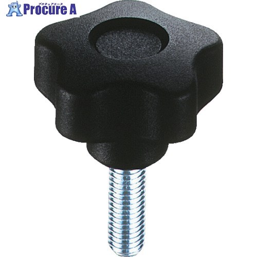 ELESA スターノブ(オネジ)40×45 M8 STK40X45N 1個 ▼107-7562【代引決済不可】