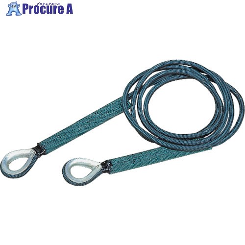 TRUSCO セフティパワーロープ 両端シンブル入 9mmX4m SP-94C 1本 ▼117-5629【代引決済不可】