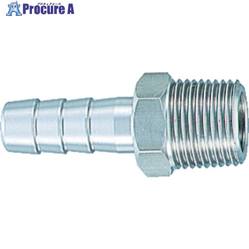 TRUSCO ステンレスホースニップル 1/4 5個入 SHN-209 (5コイリ) 1パック ▼177-9206【代引決済不可】