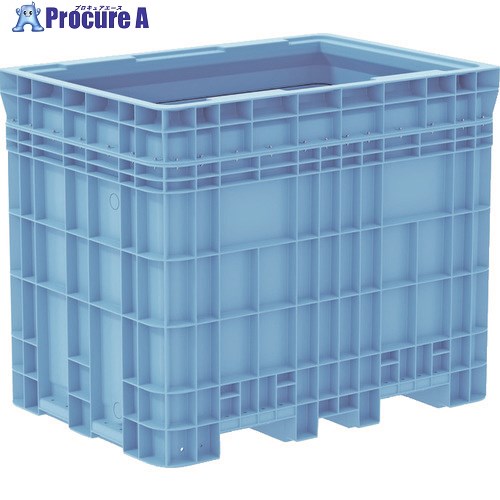 サンコー 超大型コンテナー 290008 ジャンボックス本体#1600ダンベ ライトブルー SK-1600-BL 1個 ■▼211-5951