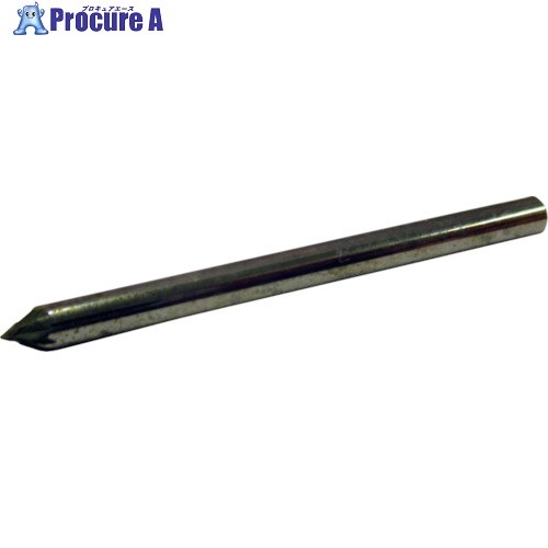 スーパー スーパー超硬バー オール超硬 円錐型60度(ダブルカット)角度:60° 刃径:3.0mm 軸径:3.0mm SB50A01 1本 ▼321-7116 ●YA513