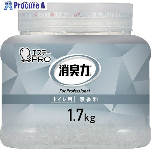 エステー G消臭力 クラッシュゲルトイレ用 本体 1.7kg 無香料 ST130405 1個 ▼336-0139