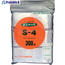 セイニチ チャック付ポリ袋 ユニパック S-4 透明 縦55×横40×厚さ0.04mm 300枚入 S-4 1袋 ▼366-8011【代引決済不可】