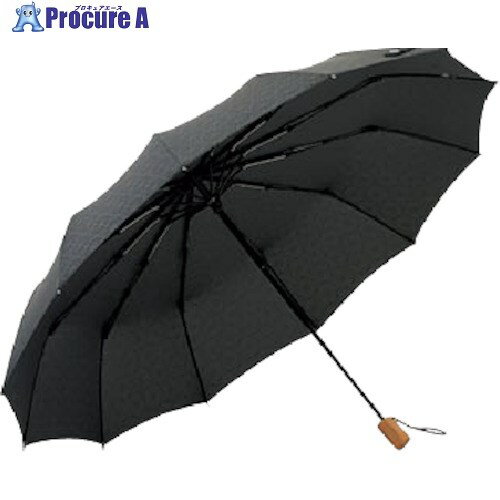 mabu 12本骨折りたたみ傘 江戸 墨 SMV-40541 1本 ▼384-8239【代引決済不可】