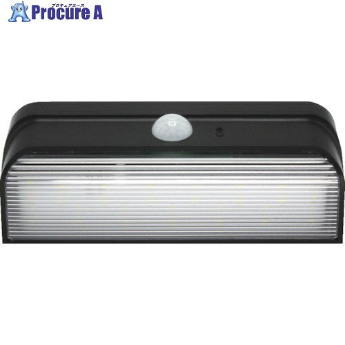 STARLIGHT LEDソーラーウォールライト 省スペースモデル SK-SWLW200BK 1個 ▼388-6706【代引決済不可】