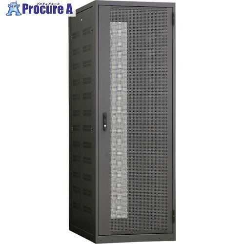 摂津金属工業 サーバーラック SSR2シリーズ ブラック 700×1000×700 SSR2-19U7070VB 1台 ■▼406-3154【代引決済不可】【送料都度見積】