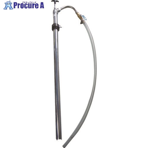 アクアシステム オイル用ハンドピストンドラムポンプ ストレート S-LH-1 1台 ▼410-0514