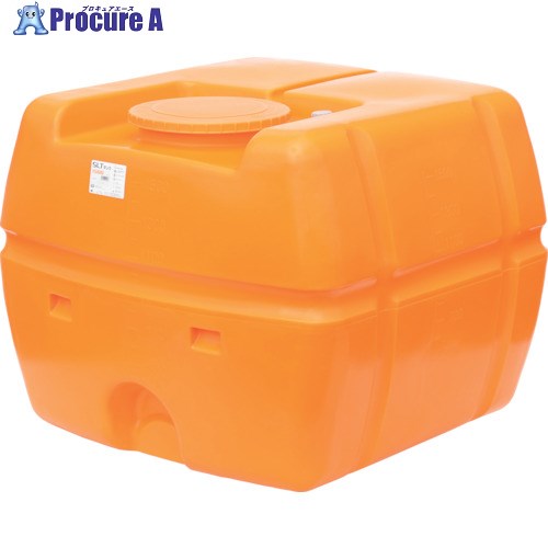 SUIKO スーパーローリータンク 1500L オレンジ SLT-1500 1個 ■▼456-9962 ※車上渡し※個人宅様送り不可