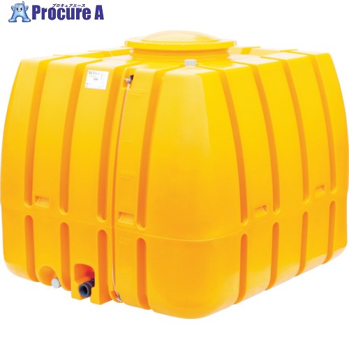 SUIKO スーパーローリータンク 3000L オレンジ SLT-3000 1個 ■▼457-0014 ※車上渡し※個人宅様送り不可