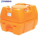 SUIKO スーパーローリータンク 400L オレンジ SLT-400 1個 ■▼457-0022 ※個人宅様送り不可