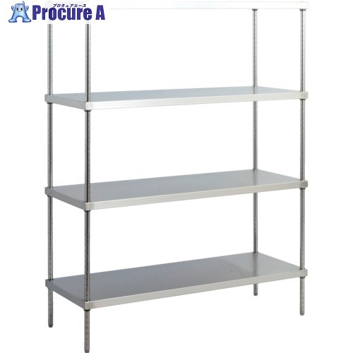 Canyon スーパーソリッドシェルフ 1820×610×1590mm SSO610-1590-184 (SUS304) 1台 ■▼458-2349