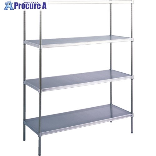 Canyon ステンレスパンチングシェルフ間口910×奥行460×高1900 5段 SUSP460-1900-95 1台 ■▼458-2861