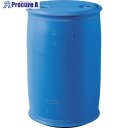 サンコー 輸送容器 プラスチックドラムクローズタイプ 852018 PDC200L-8ブルー SKPDC-200L-8-BL 1本 ■▼459-4100
