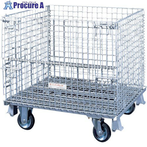 サンキン メッシュパレット 150mmキャスター付 1000×800×950 SCS-3S 1台 ■▼459-4860 ※車上渡し