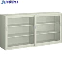 TRUSCO 耐薬品保管庫 ガラス引違型 1760X400XH880 T-306G (スチールセイ) 1台 ■▼505-5491 ※車上渡し