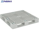 サンコー プラスチックパレット 845004 GT-1111D4-4 Aグレー SK-GT-1111D4-4-GLA 1枚 ■▼818-8794 【送料都度見積...